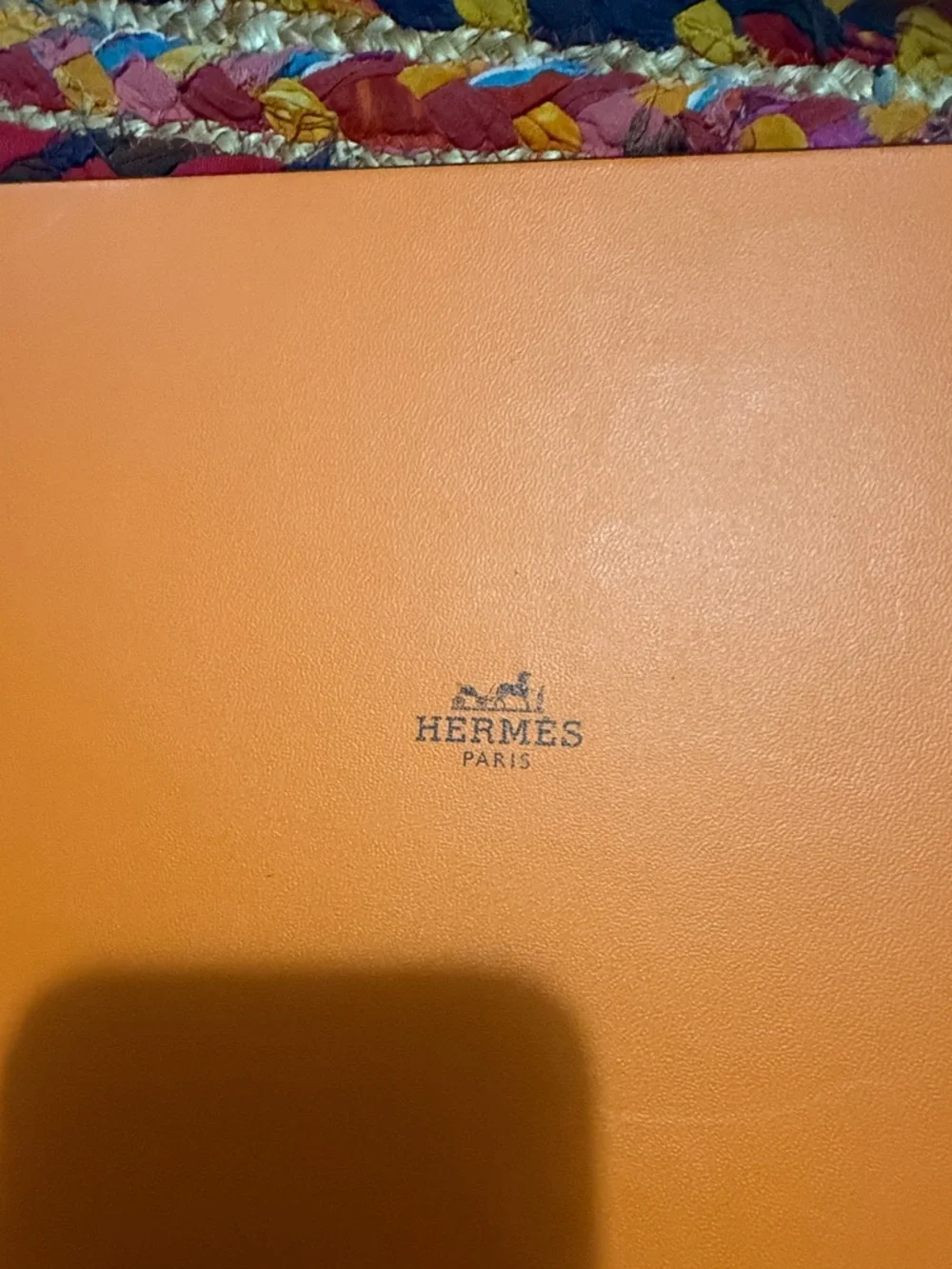 Hermes Orange Signature Box - Picture 2 of 7